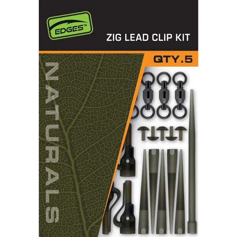Značkový Fox Edges Naturals Zig Lead Clip Kit